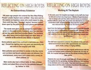 Reflecting On High Royds 